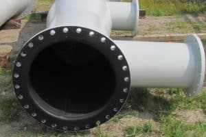 Rubber Lined Steel Pipe Photo